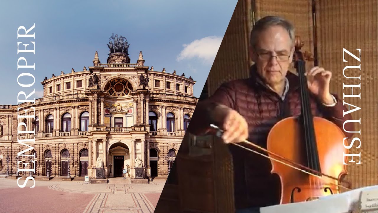 Semperoper zuhause: Uwe Kroggel spielt »Der Schwan« von Camille Saint-Saëns