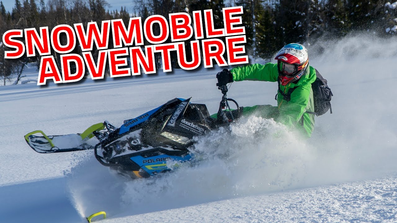 Schneemobil Trip nach Schweden - mit den Werkeholics: Lettenbichler, Thury, Gallas, Haase und Co.