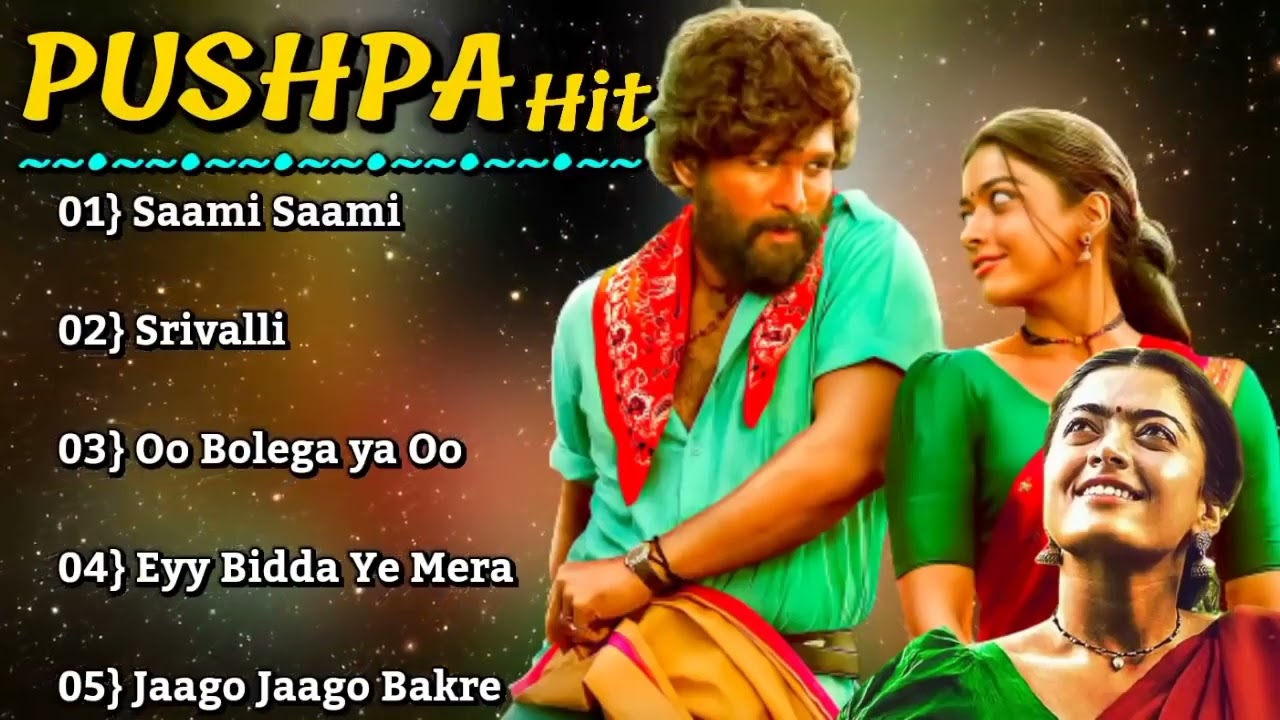 Pushpa Movie Hindi All Song || Allu Arjun, Rashmika Mandanna  2021Superhit Song Pushpa Hindi jackbox