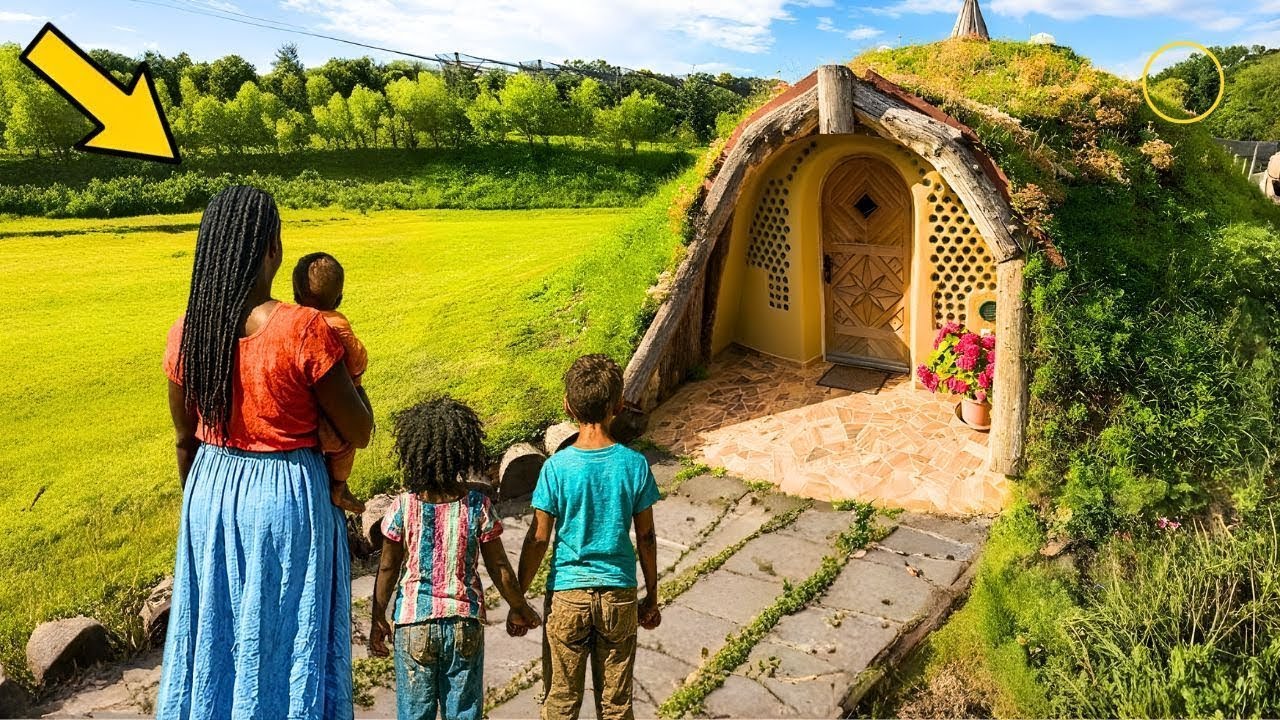 La Viuda Expulsada De La Ciudad Se Mudó a Una Casa Misteriosa — Pero Lo Que Encontró En La Puerta