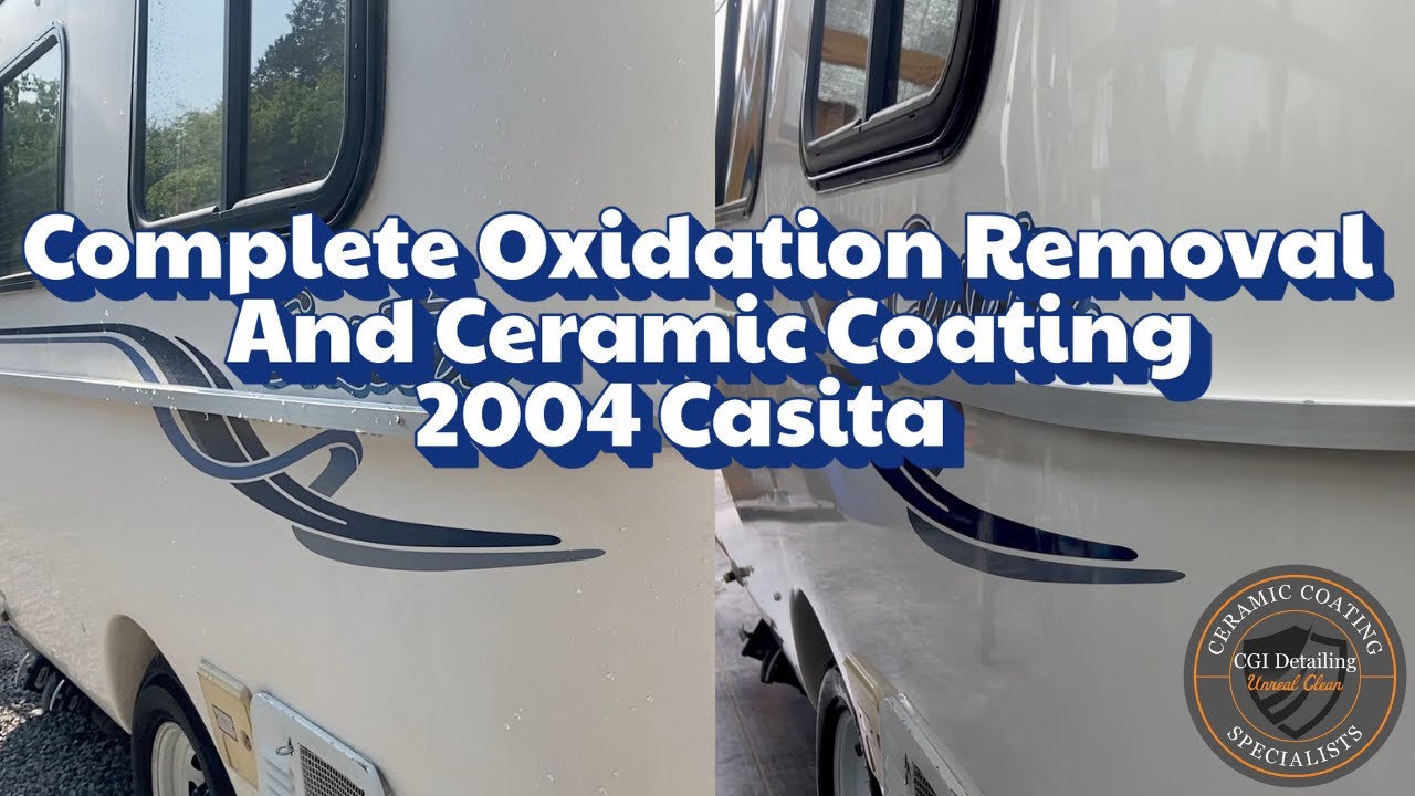 Restoring an EXTREMELY Oxidized Casita Travel Trailer | CGI Detailing