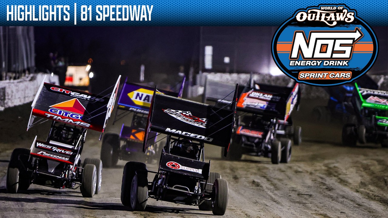 Samochody wyścigowe World of Outlaws NOS Energy Drink Sprint | 81 Speedway | 28 marca 2026 r. | N...