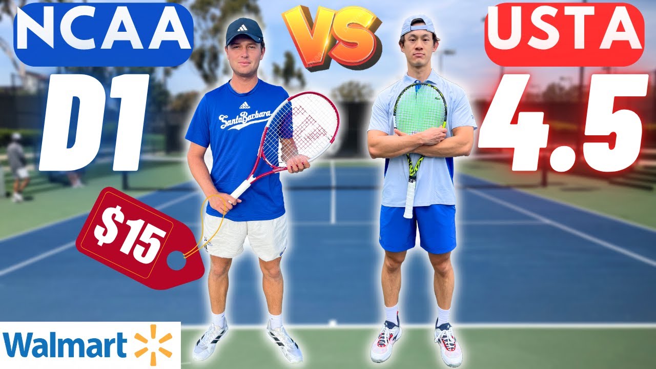 Can UCSB #1 beat me with a Walmart Racket?
