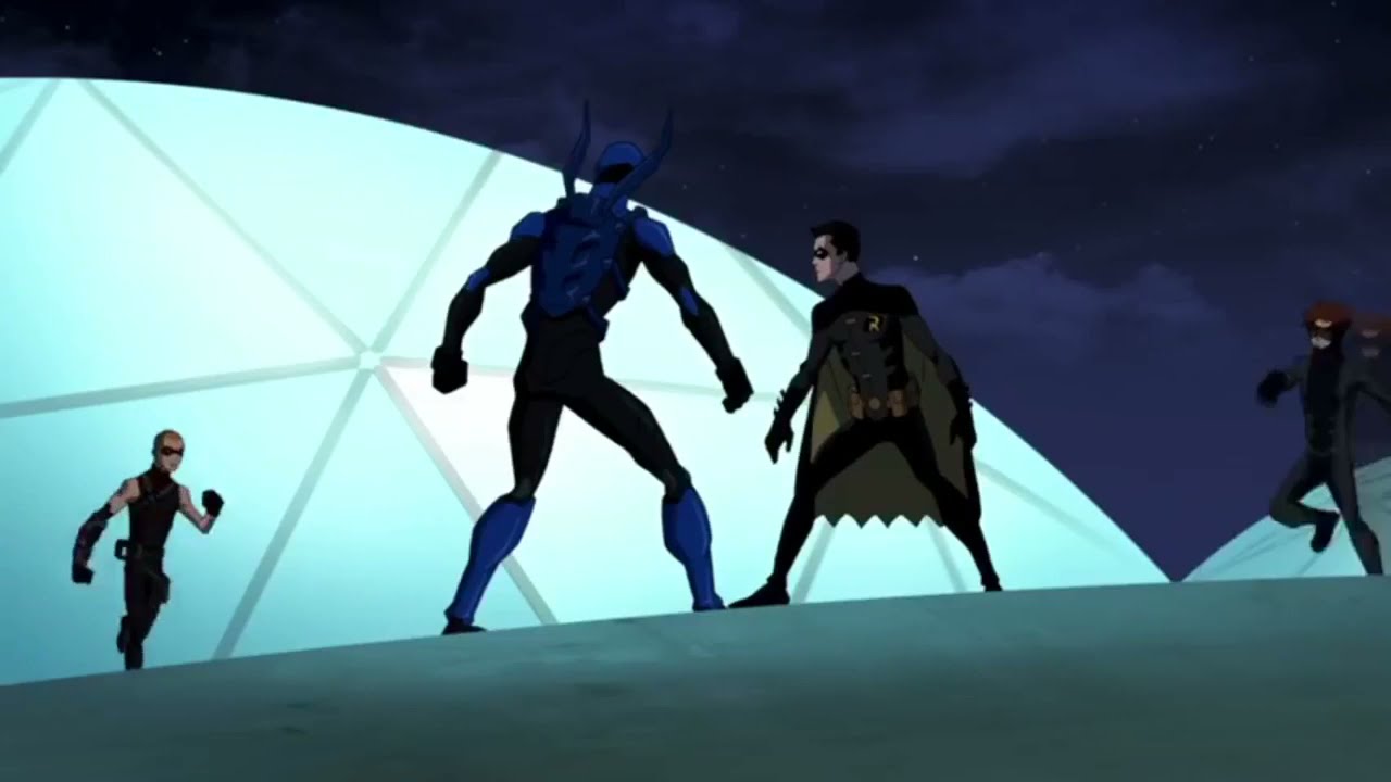 Young justice being comedic for over 4 minutes
