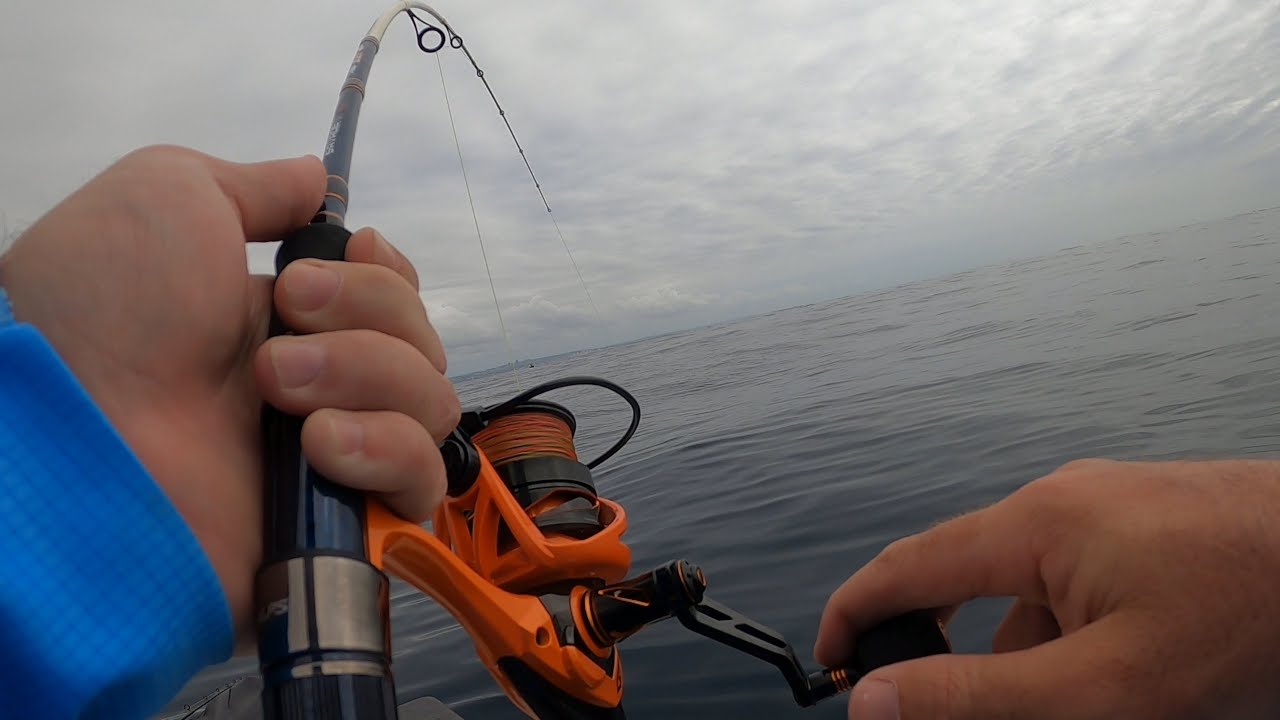 Reel SCREAMING ACTION, Deepsea Fishing Durban for GIANT FISH on Light Tackle. Fishing South Africa