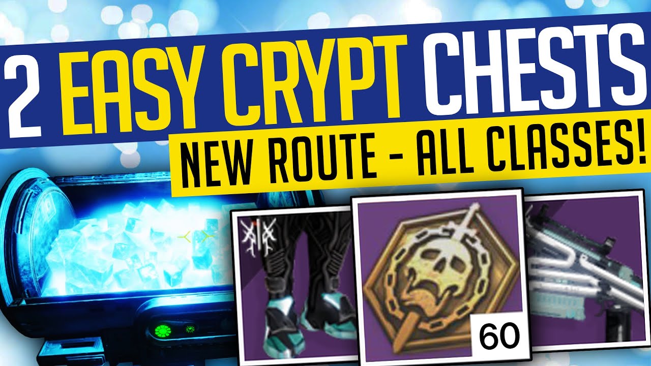 Destiny 2 | EASY CRYPT RAID CHESTS! New Route (All Classes), Deep Stone Crypt - DO THIS NOW!