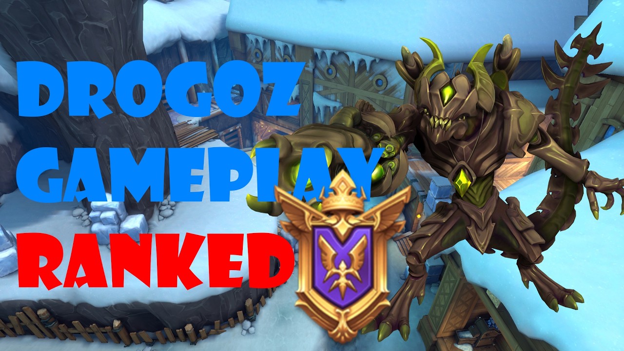 Paladins Drogoz ranked gameplay - love drogoz on Ice Mines