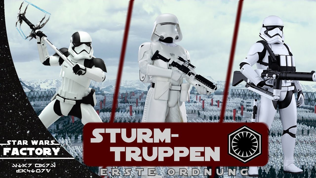 STURMTRUPPEN der ERSTEN ORDNUNG | Einheiten, Ausrüstung & Ausbildung | Star Wars Factory