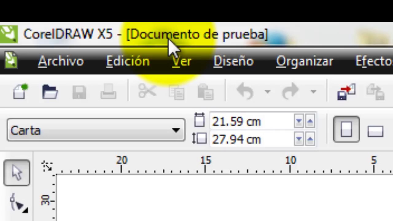 Introduccion Interfase CorelDraw x5