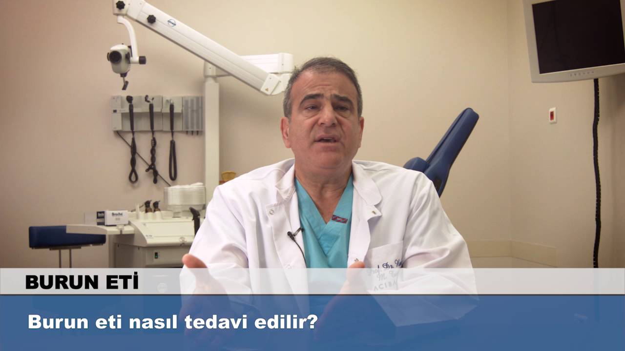 Burun eti nasıl tedavi edilir?