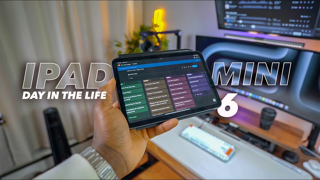 iPad Mini 6 &mdash; Продуктивный день из жизни &mdash; Реальный обзор 2026 года