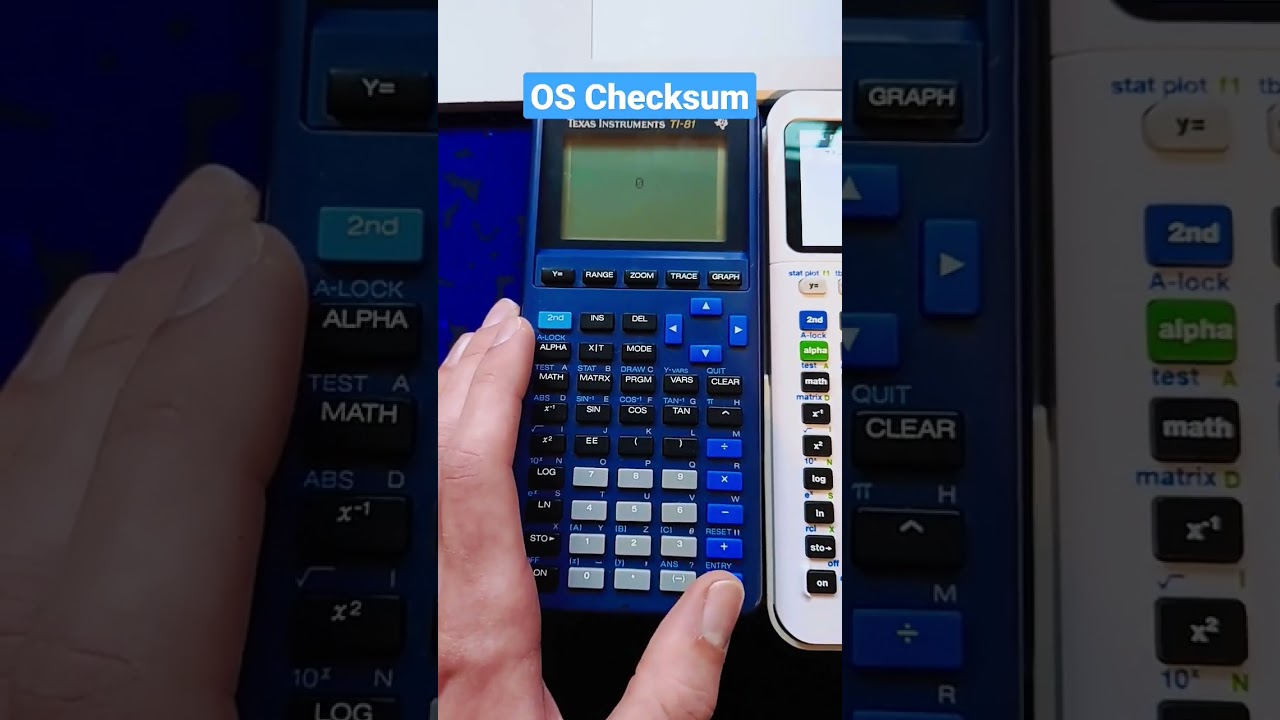 Hidden Combo! TI-81 Diagnostics & ROM version.