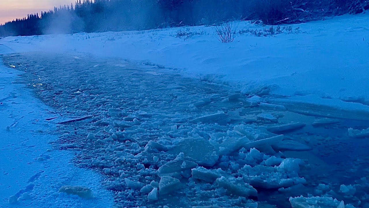 Flew into ice at the hermits' place at -46 degrees (30 Years of Solitude, Episode 52)