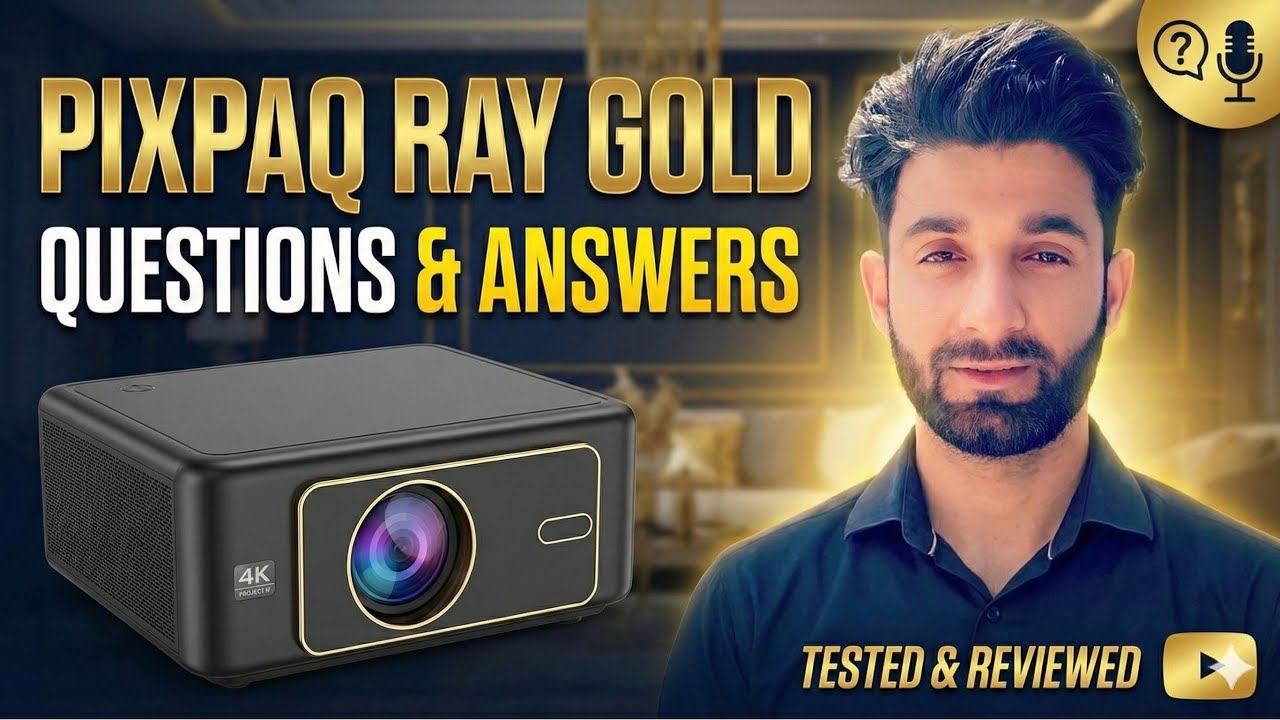 Pixpaq Ray Gold Projector questions & answers detailed video #query #pixpaq #raygold #projector ​
