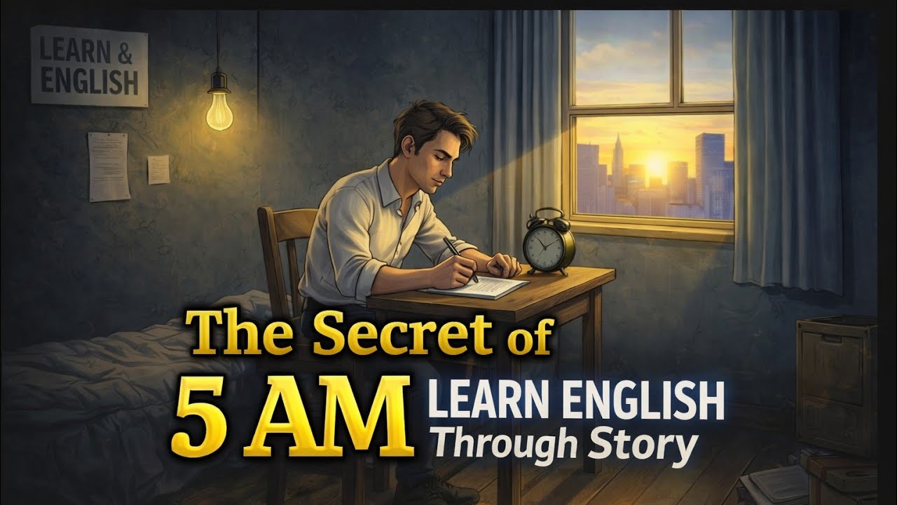 The Power of 5 AM | Learn English Through Story
