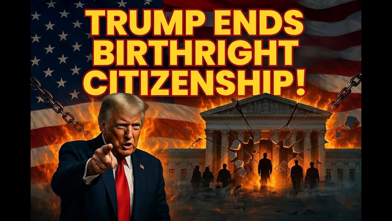 Birthright Citizenship Oral Arguments Supreme Court LIVE - Trump v. Barbara