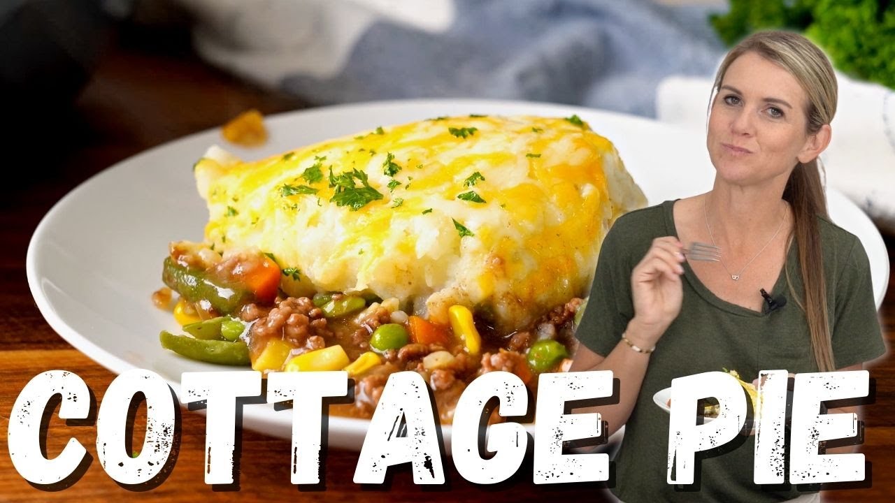 Cottage Pie Skillet | Ground Beef and Mashed Potatoes