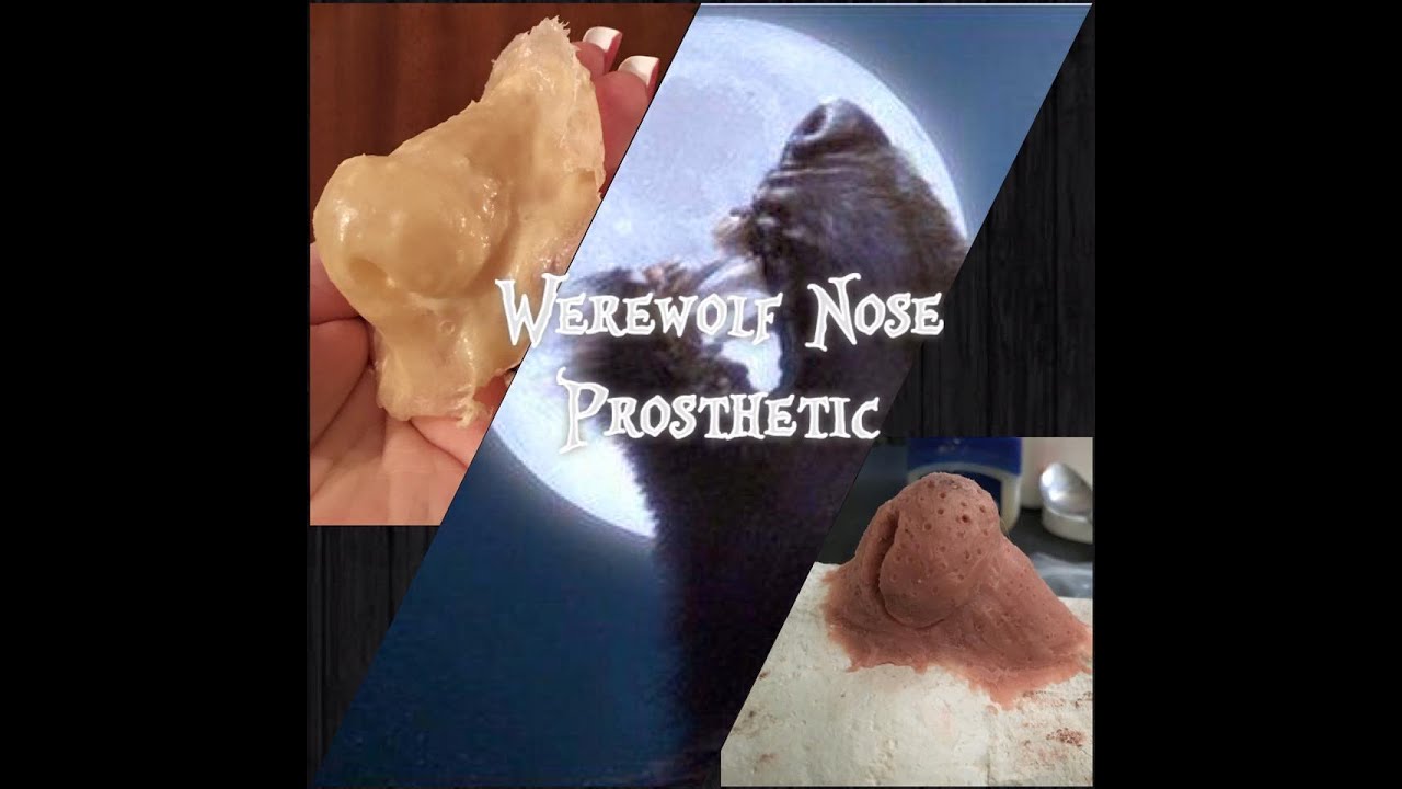 How To Make a Werewolf Nose Prosthetic (part one)
