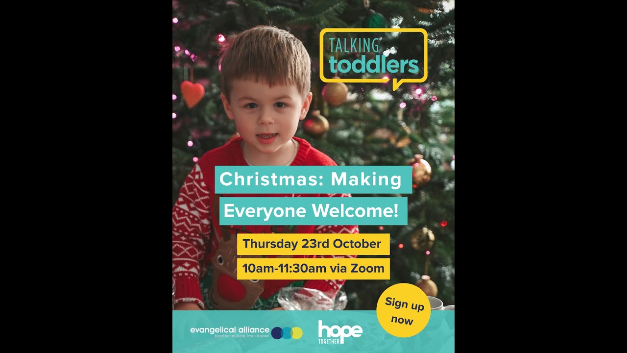 Talking Toddlers Thursday 23rd October: Making Everyone Welcome
