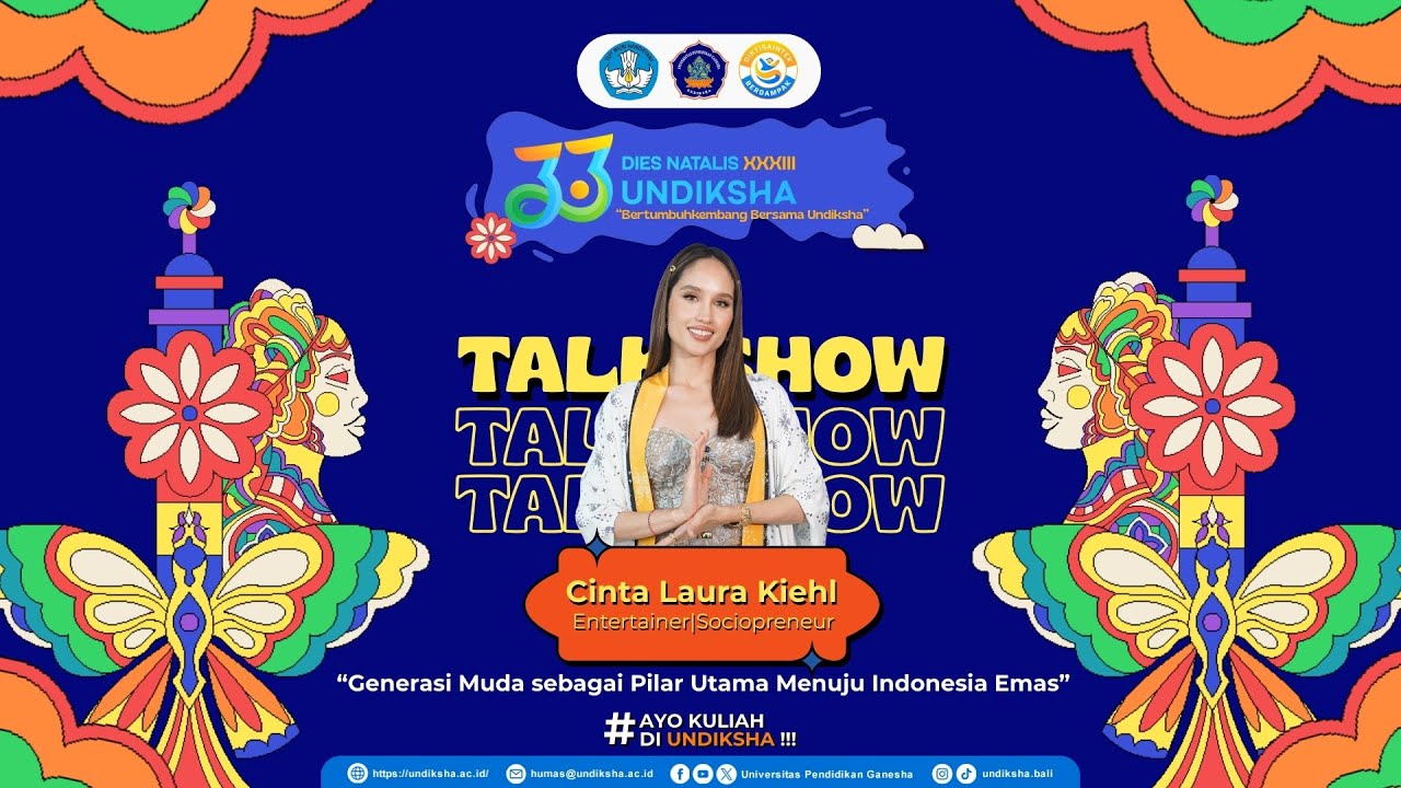 Cinta Laura Kiehl || Generasi Muda sebagai Pilar Utama Menuju Indonesia Emas