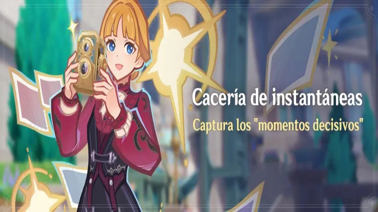 🟢Genshin impact «Luna IV» 🟢 Evento «Cacería de instantáneas»👀 👍