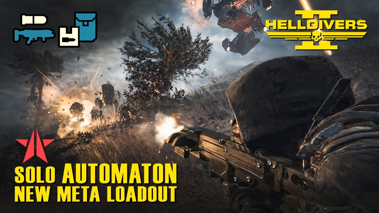 Helldivers 2 &ndash; The New Anti-Automaton Meta | MERAK | Solo Super Helldive | Deathless | Full Clear