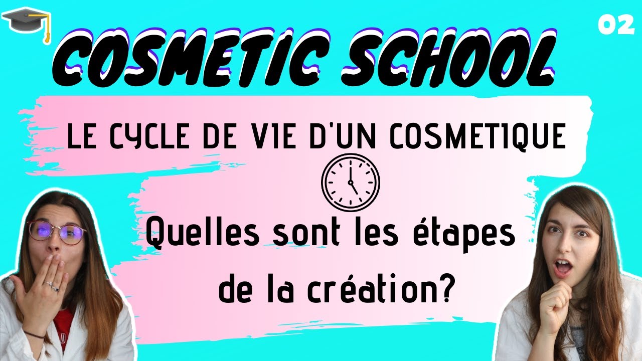 Cosmetic School E02: Cycle de vie d'un cosm&eacute;tique ! ENCORE DES TESTS SUR LES ANIMAUX ?