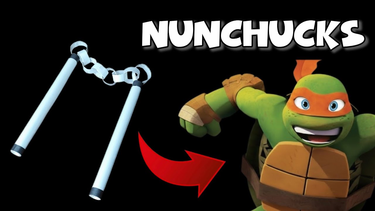 👉 😱 This Paper Nunchucks ACTUALLY Work! | Ninja Origami Tutorial 🥋