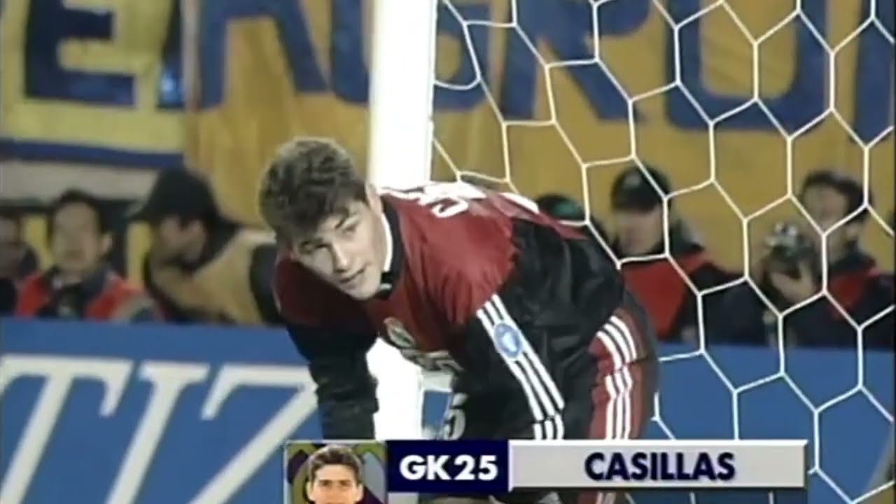 Iker Casillas Vs Boca Juniors (Neutral) Intercontinental Final 2000