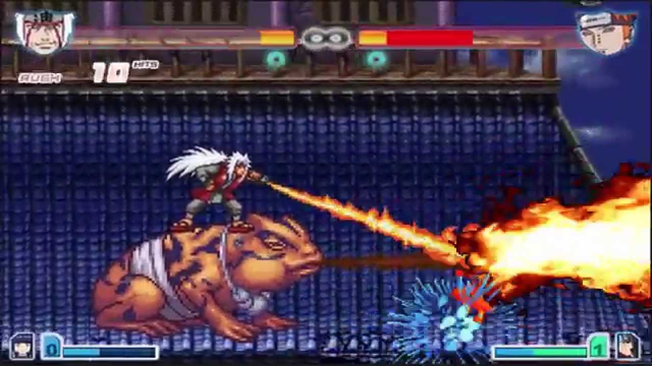 Bleach Vs Naruto 2.4 - Jiraiya & Hinata