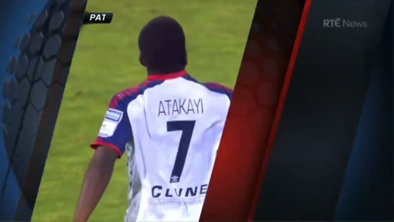Goal: Serge Atakayi vs CSKA Sofia: UECL 3rd QR 1st Leg - (Video credit RTE Sport / RTE News Channel)