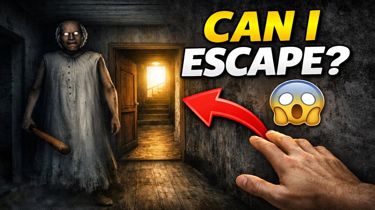 Can I ESCAPE from Granny’s House in Easy Mode? 😨