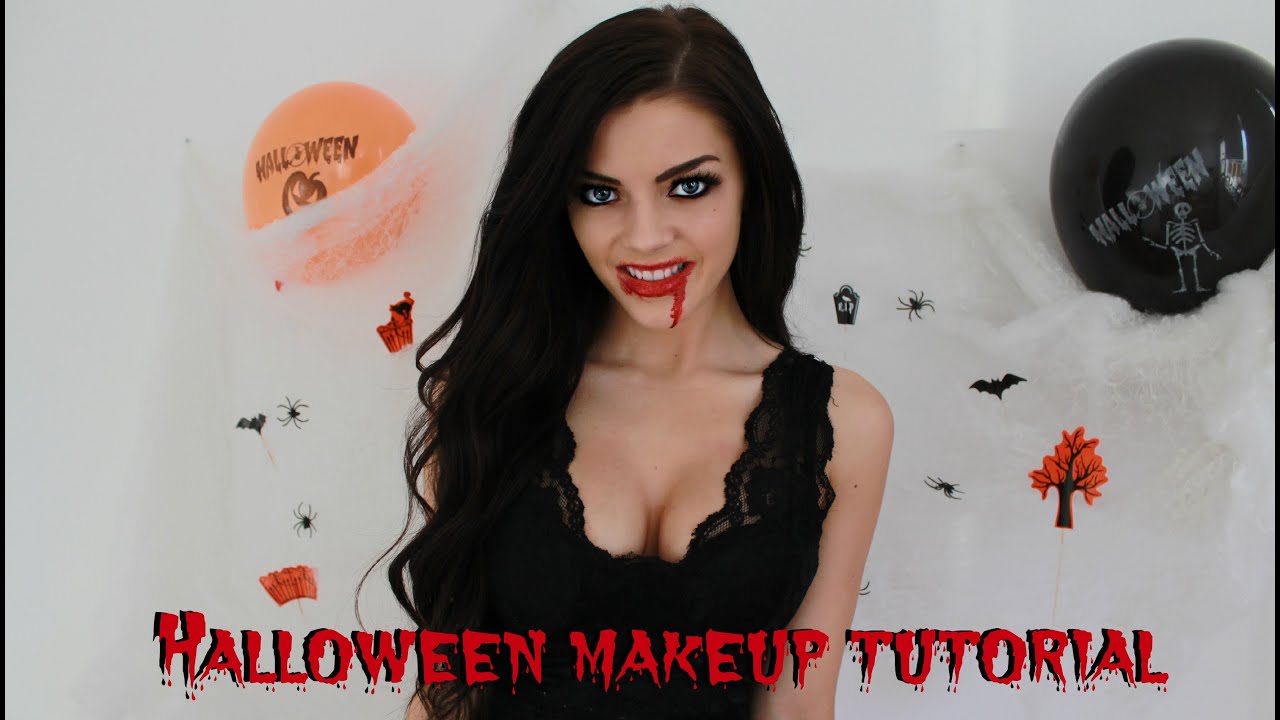 Halloween makeup tutorial - Sexy Vampire // www.stina.blogg.no