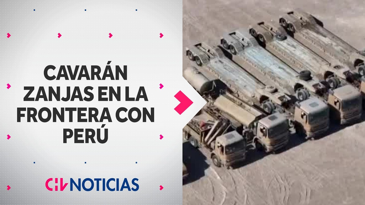Pdte. Kast inicia “Escudo Fronterizo”: Comenzarán excavaciones de zanjas en frontera con Perú