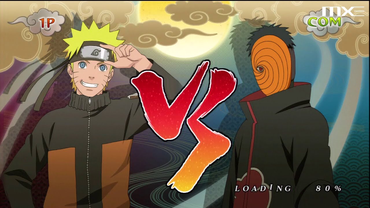 Naruto: Ultimate Ninja Storm Generations - Tobi (Obito) vs Naruto HD