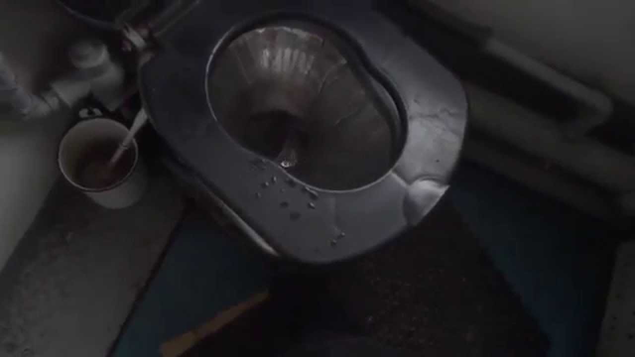 Old Soviet Train toilet