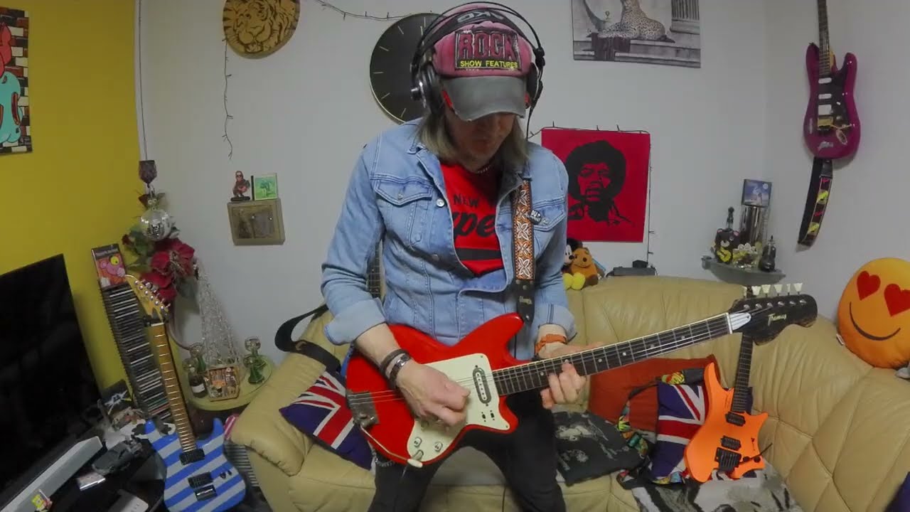 Judast Priest Cover played on a 1963 Vintage Framus