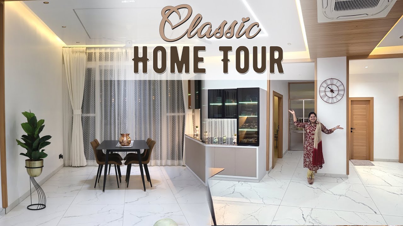 Home Tour | 3BHK Flat tour | home interior | Luxury home tour | Telangana Pilla | modern home