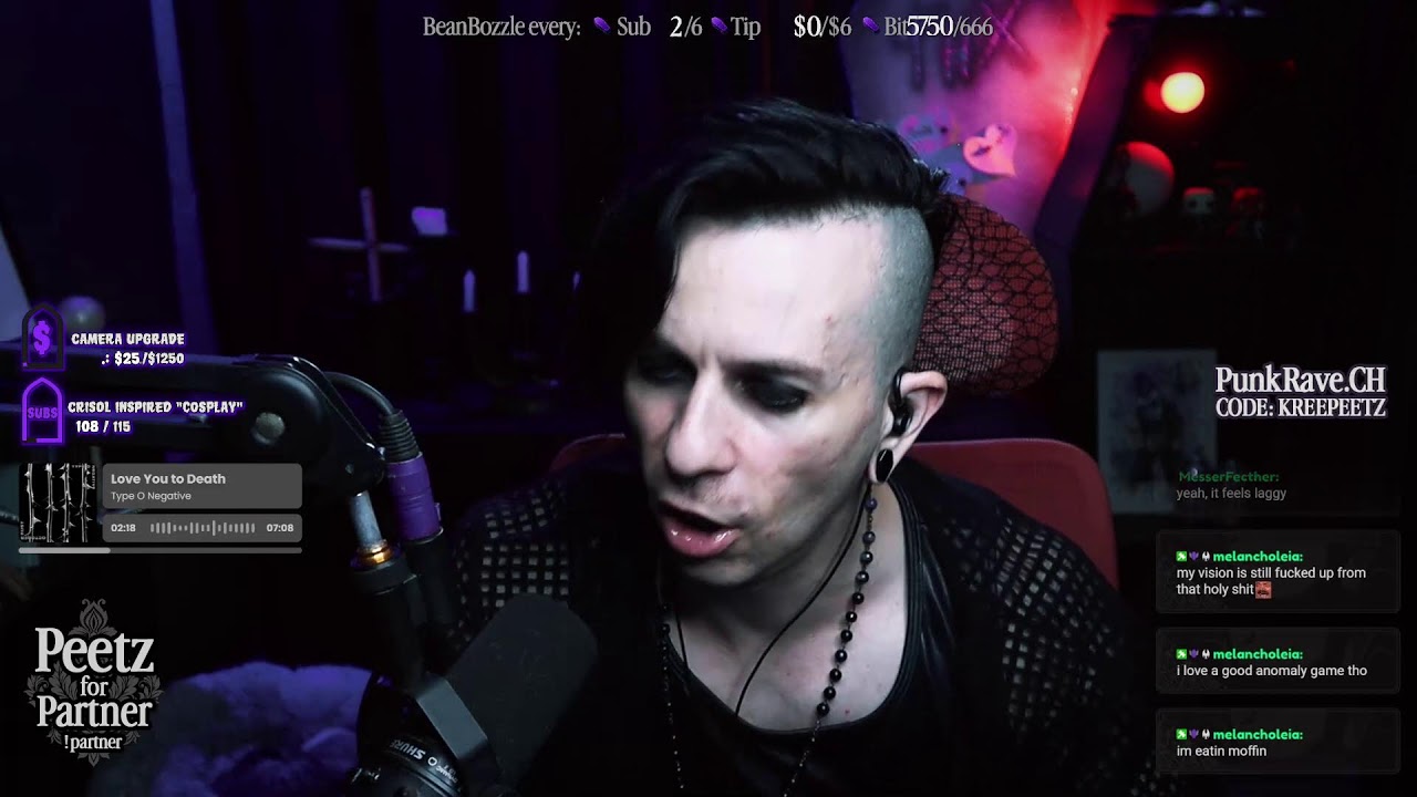 goth guy gothing some demos🥀