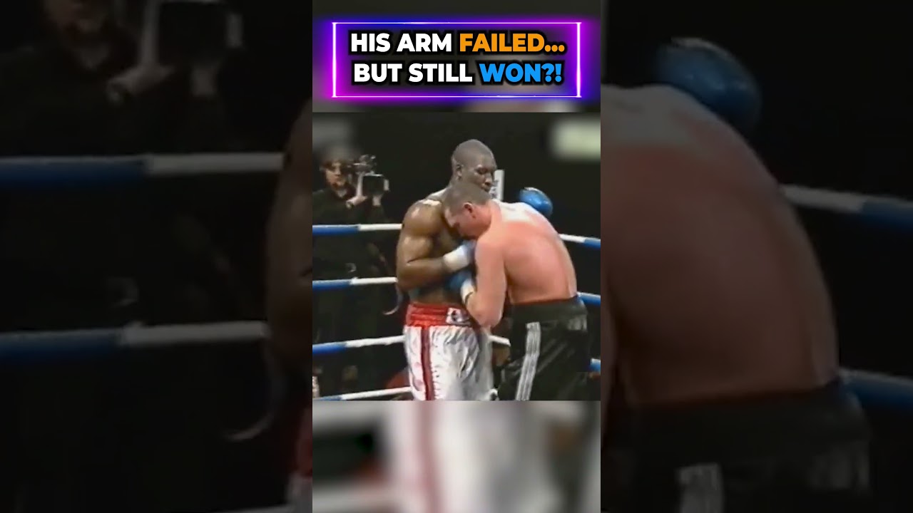 У него отказала рука&hellip; Но он всё равно победил?! 😱🥊