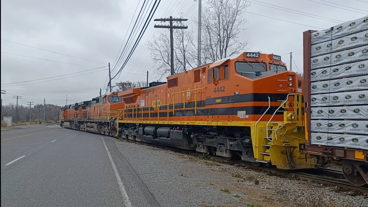 Lima Railfanning pt1 IORY LSL Dash 9 Trio leads out, I141 shave and haircut, large M560 and more