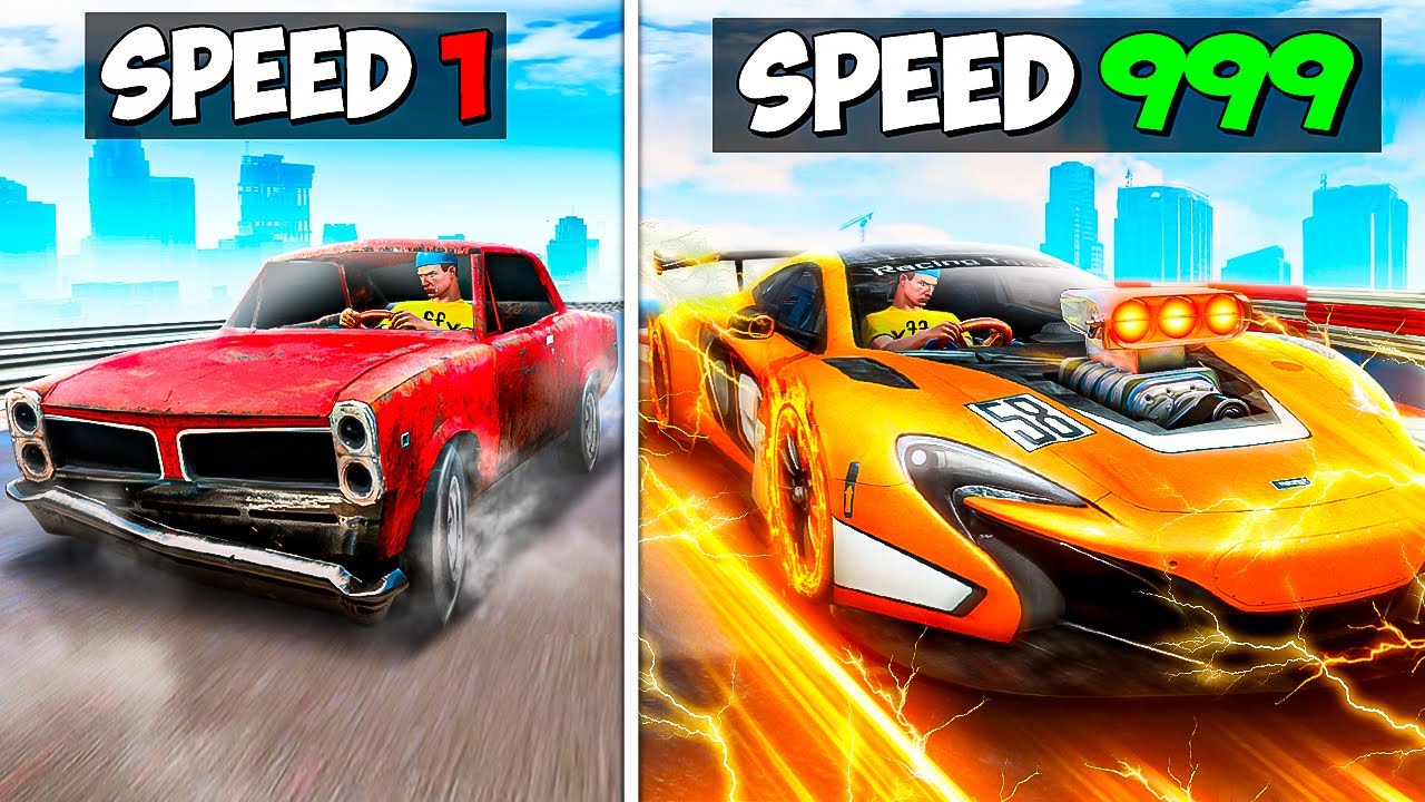 Everytime I Crash My Car It Gets FASTER In GTA 5!