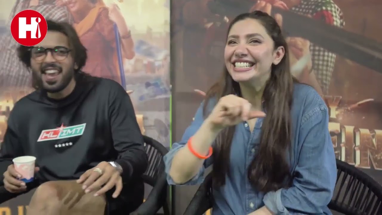 A Quick Chat with Mahira Khan & Fahad Mustafa — Aag Lagi Hai Basti Mein