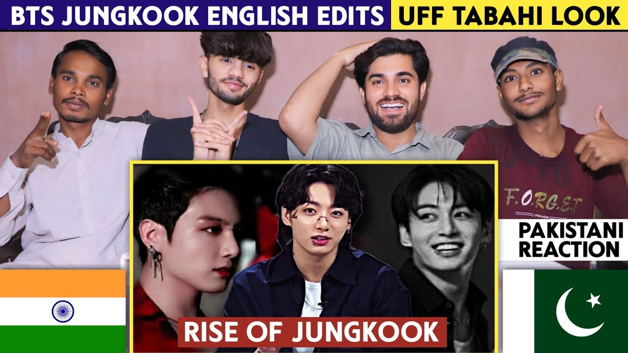 Bts Jungkook English Edits 2024 - Пакистанская реакция - Шан Раджпут