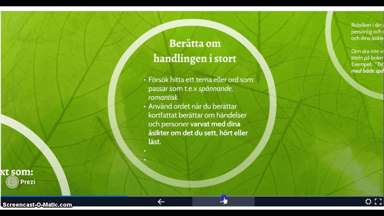 att skriva en recension
