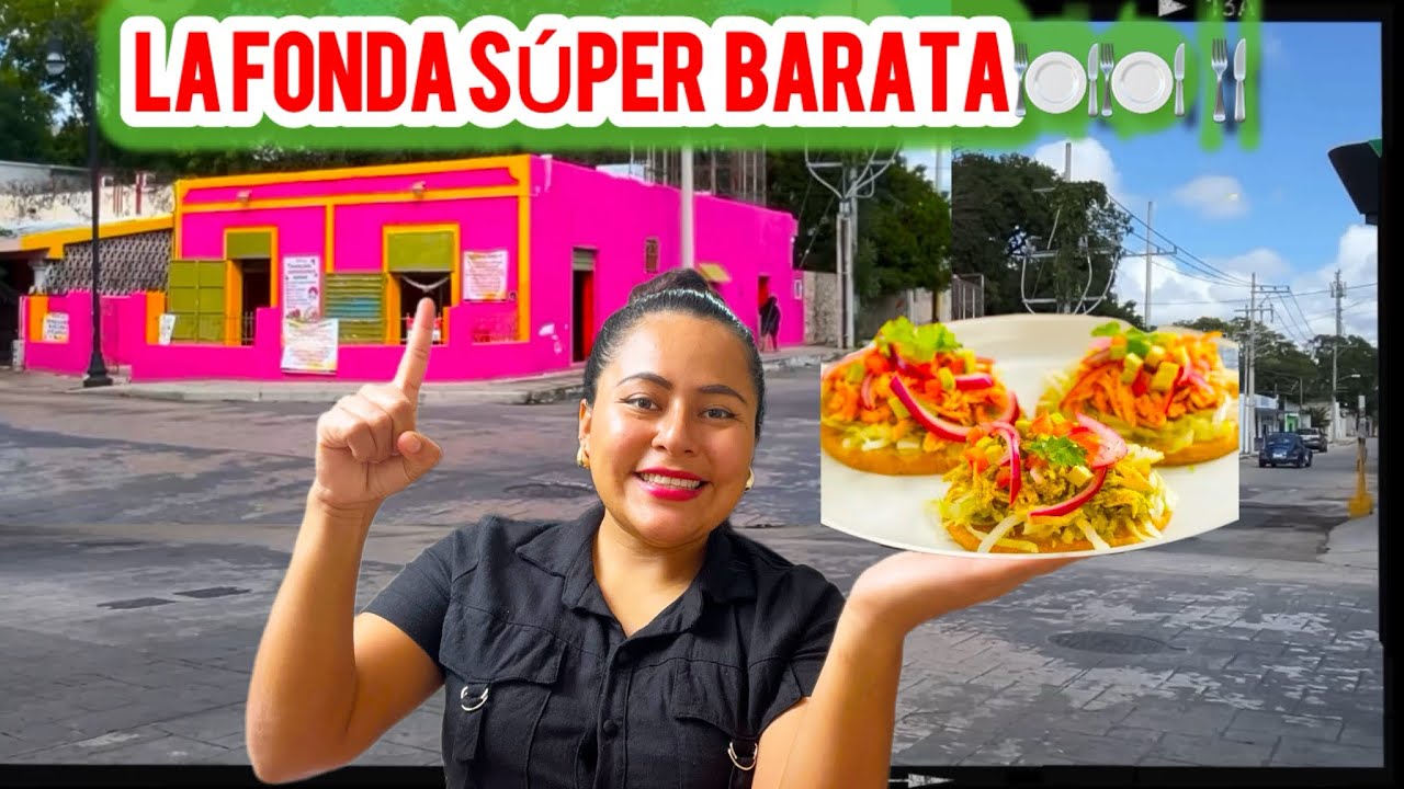 Desayunando en una fonda económica 😱/ Barato como la carne de gato