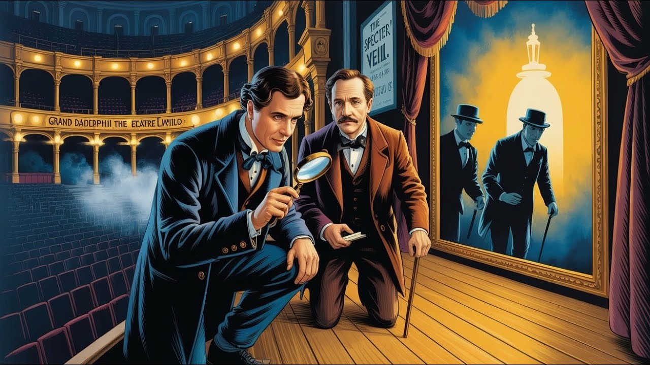 Fall Asleep to 221B Baker Street Mystery: Secrets of the Empty Theatre | Cozy Sherlock   Relaxation