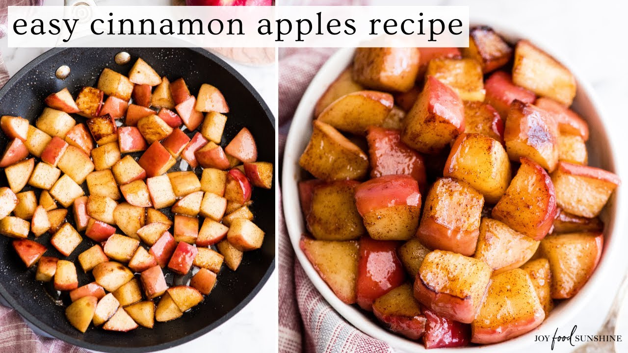 Easy Cinnamon Apples Recipe