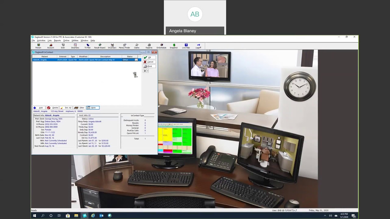 Eaglesoft Quickfill