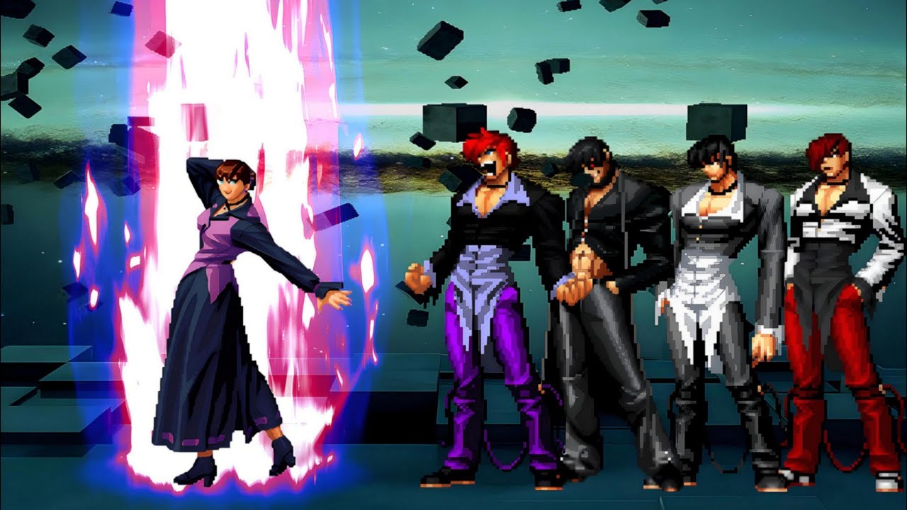 [KOF Mugen] Vice Keyser vs Iori Yagami Team